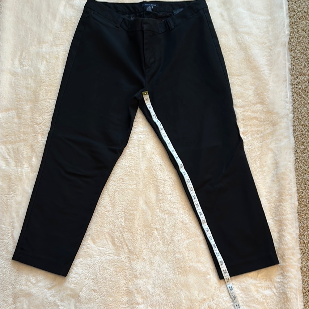Tommy Hilfiger Black Ankle Cropped Pants - Picture 2 of 4